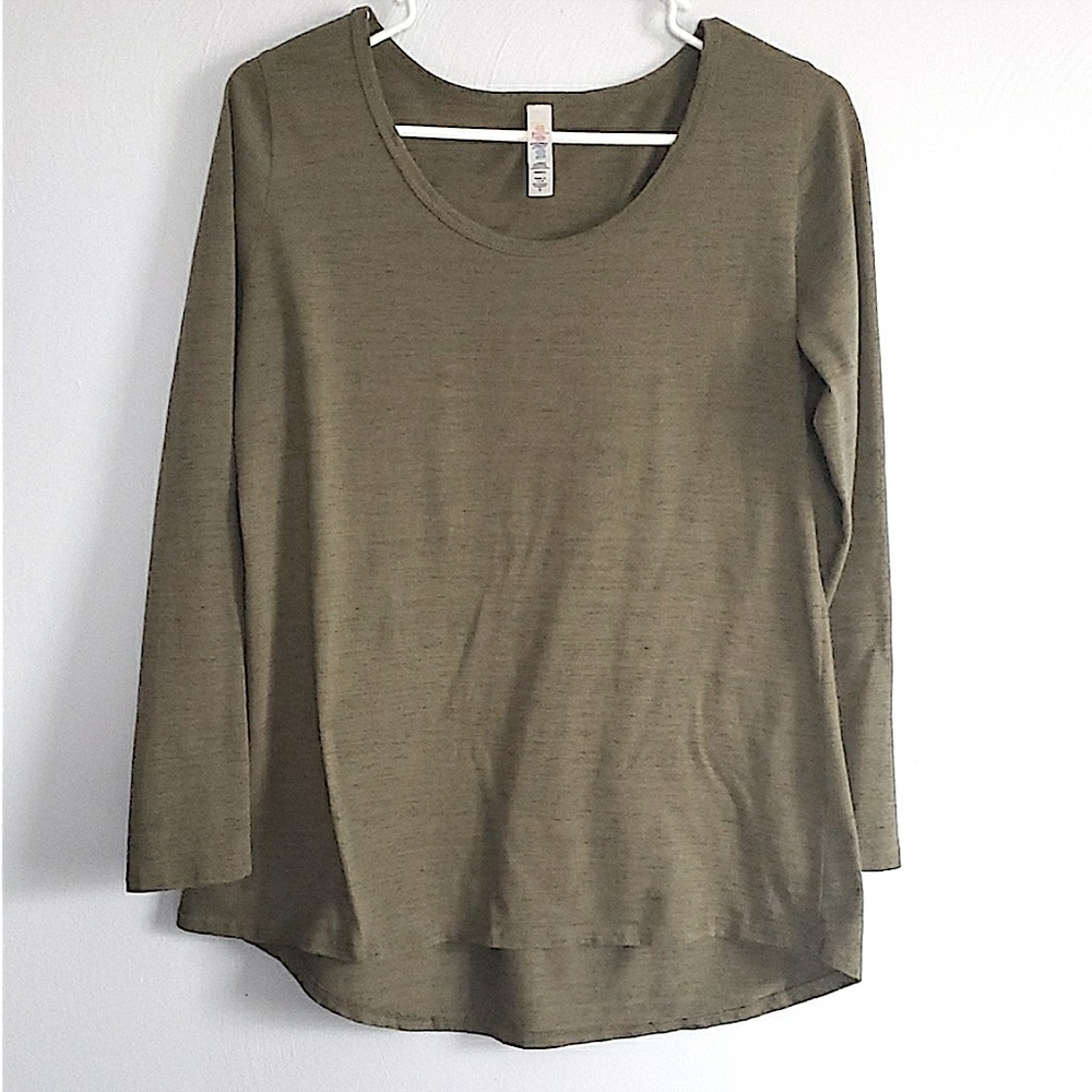 Lularoe Solid‎ Olive Military Green Lynnae